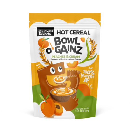 Bowl o' Gainz - Peaches and Cream