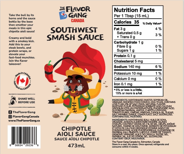 Southwest Smash Sauce [Chipotle Aoili] – The Flavor Gang