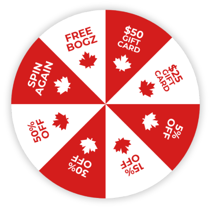 The Flavor Gang Canada prize wheel